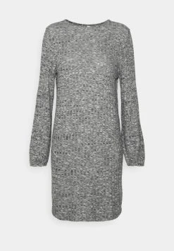 JDY MELISA - Robe Pull - Dark Grey Melange -JDY Soldes Magasin 0058a89b11c544ea90b88ca041e934ce