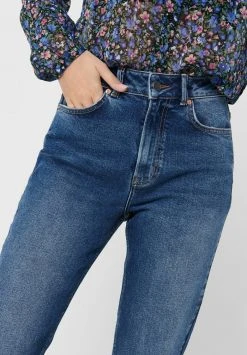 JDY KAJA LIFE HW ANKLE - Jean Slim - Dark Blue Denim -JDY Soldes Magasin 00c14822b562434e936007ee45aa8d19