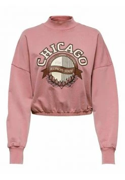 JDY HIGH NECK - Sweatshirt - Mesa Rose