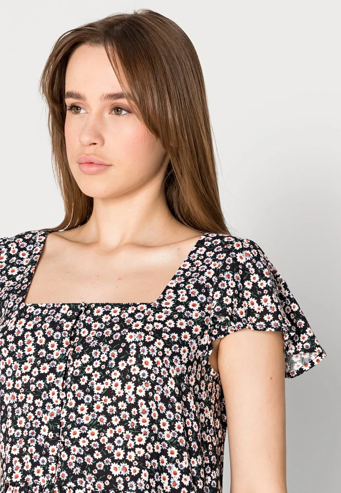 JDYSTARR LIFE CAP SLEEVE - Blouse - Black 5 JDYSTARR LIFE CAP SLEEVE - Blouse - Black – Image 5