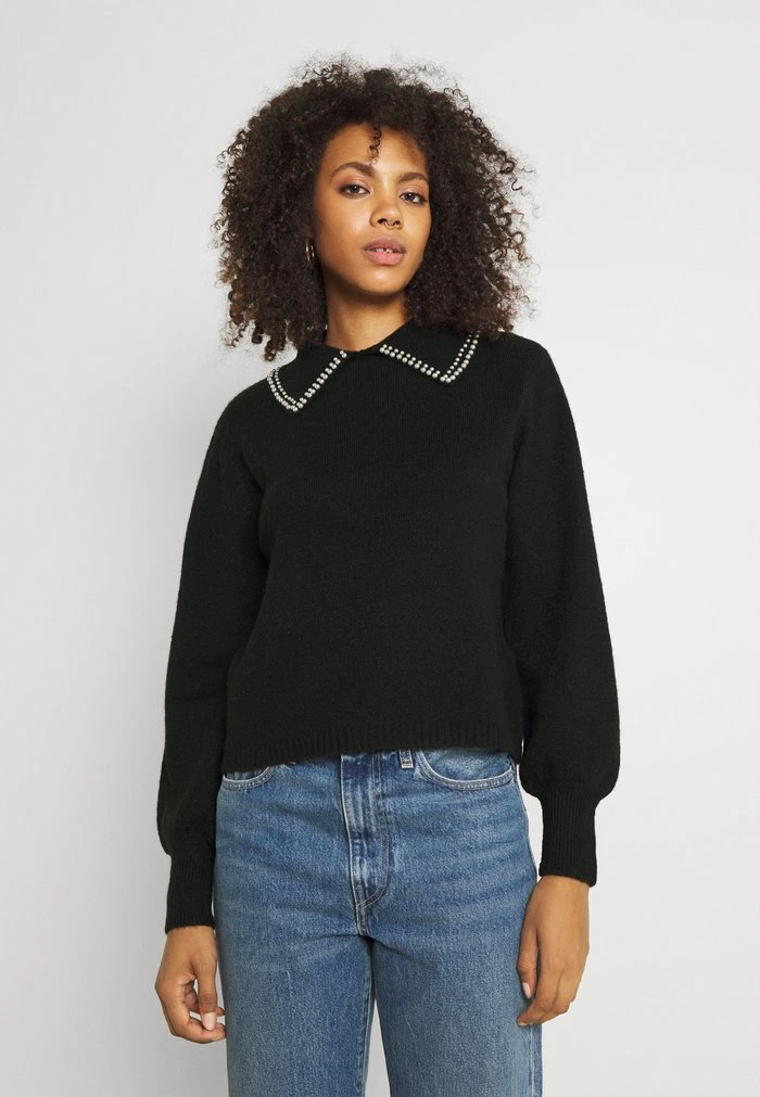 JDYAUBRAY LIFE - Pullover - Black 1 JDYAUBRAY LIFE - Pullover - Black