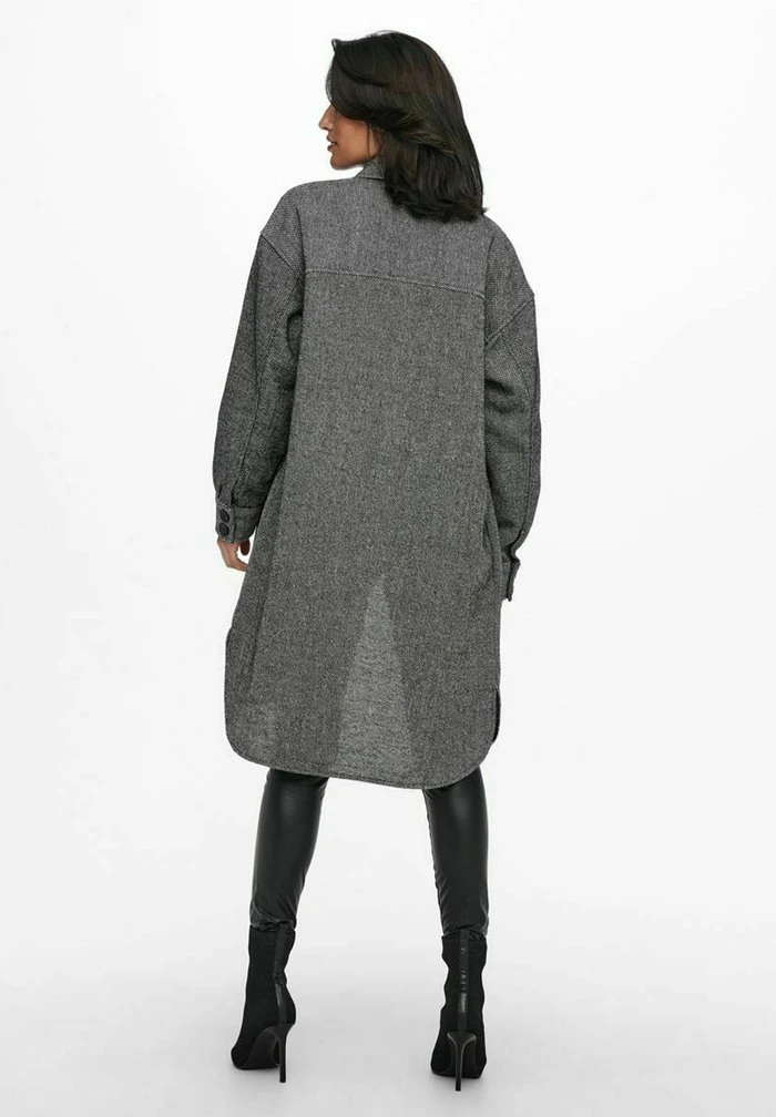 JDY Manteau Court - Black 3 JDY Manteau Court - Black – Image 3