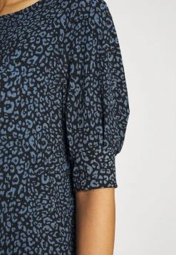 JDYGITTE SVAN DRESS - Robe De Jour - Black/blue -JDY Soldes Magasin 04a6c9325ee94635a2c8baad66b537f9