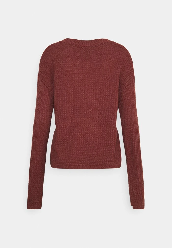 JDYALICE V NECK - Pullover - Apple Butter 2 JDYALICE V NECK - Pullover - Apple Butter – Image 2