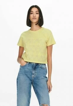 JDY T-shirt Basique - Straw