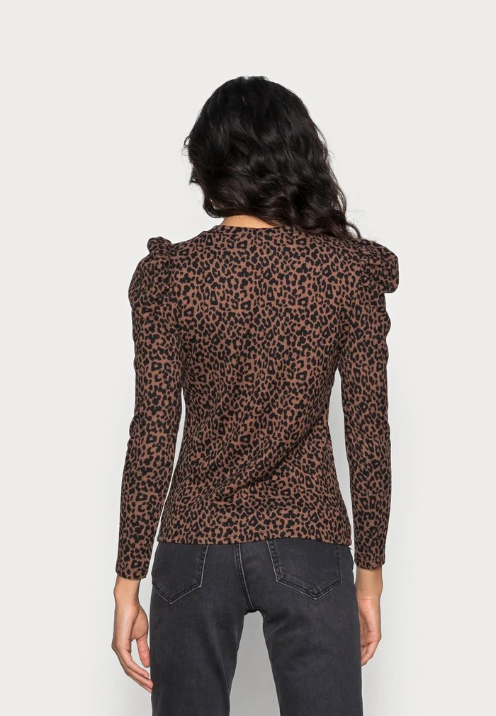 JDYTONSY PUFF SLEEVE - Pullover - Brown 3 JDYTONSY PUFF SLEEVE - Pullover - Brown – Image 3