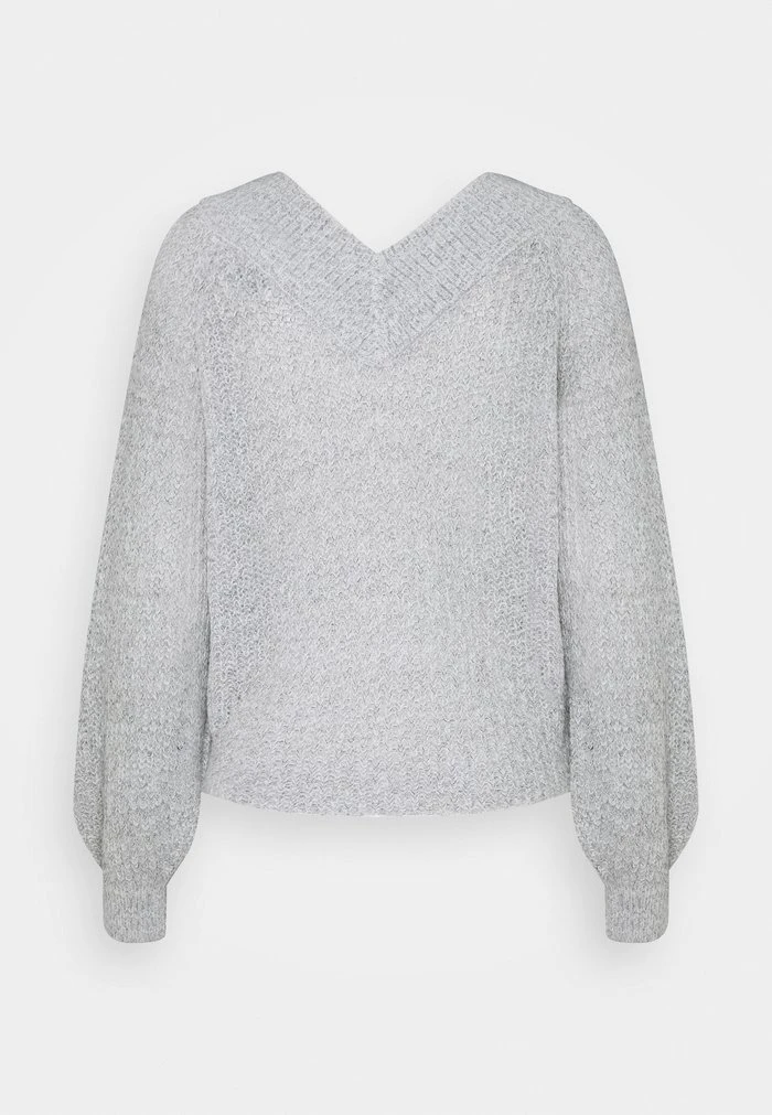 JDYNOLIA MEGAN OFFSHOULDER - Pullover - Cloud Dancer/black 2 JDYNOLIA MEGAN OFFSHOULDER - Pullover - Cloud Dancer/black – Image 2