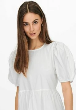 JDY Robe De Jour - White -JDY Soldes Magasin 07cb86f4852947eb88ff8557ad4111f9