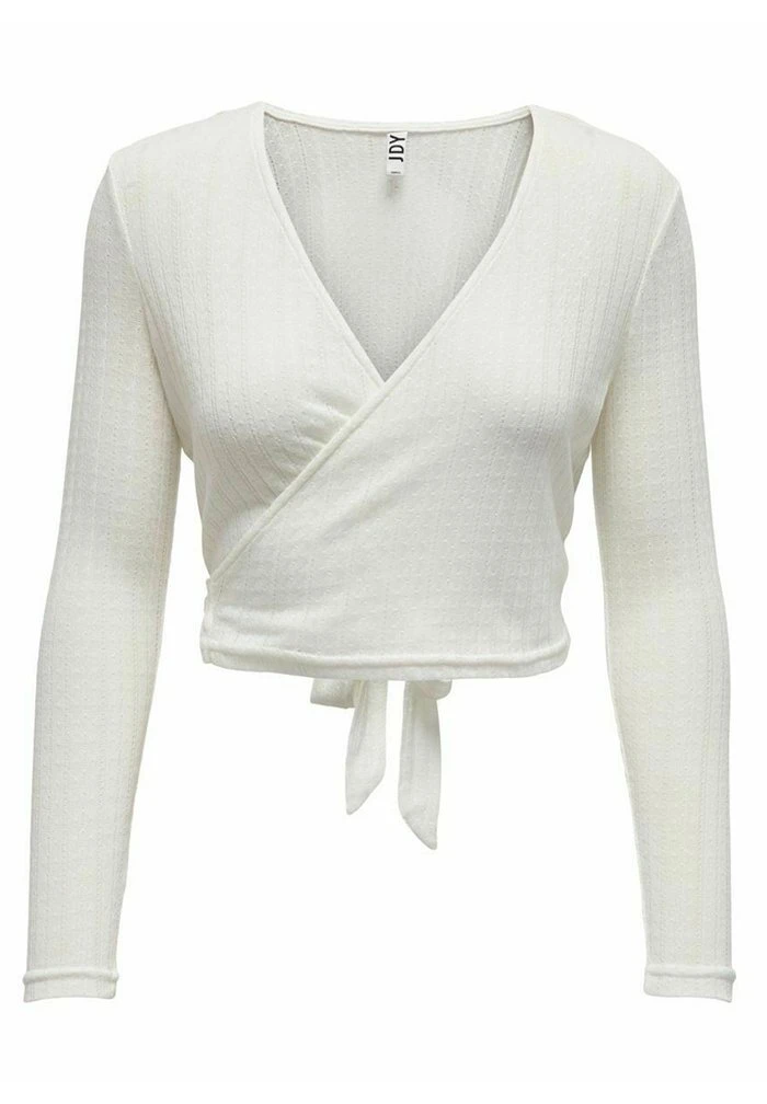 JDY WICKEL - T-shirt à Manches Longues - White 6 JDY WICKEL - T-shirt à Manches Longues - White – Image 6