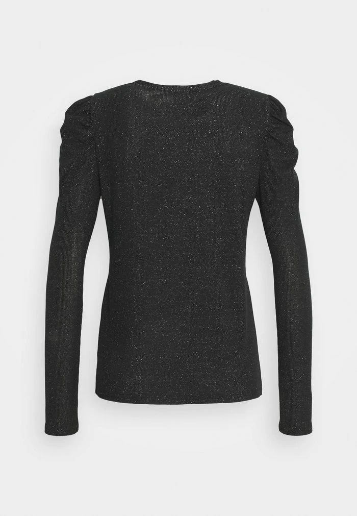 JDYTINA PUFFSLEEVE - T-shirt à Manches Longues - Black/silver 2 JDYTINA PUFFSLEEVE - T-shirt à Manches Longues - Black/silver – Image 2