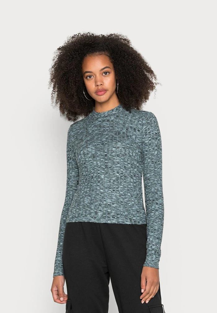 JDYMELISA - T-shirt à Manches Longues - Tourmaline Melange 1 JDYMELISA - T-shirt à Manches Longues - Tourmaline Melange