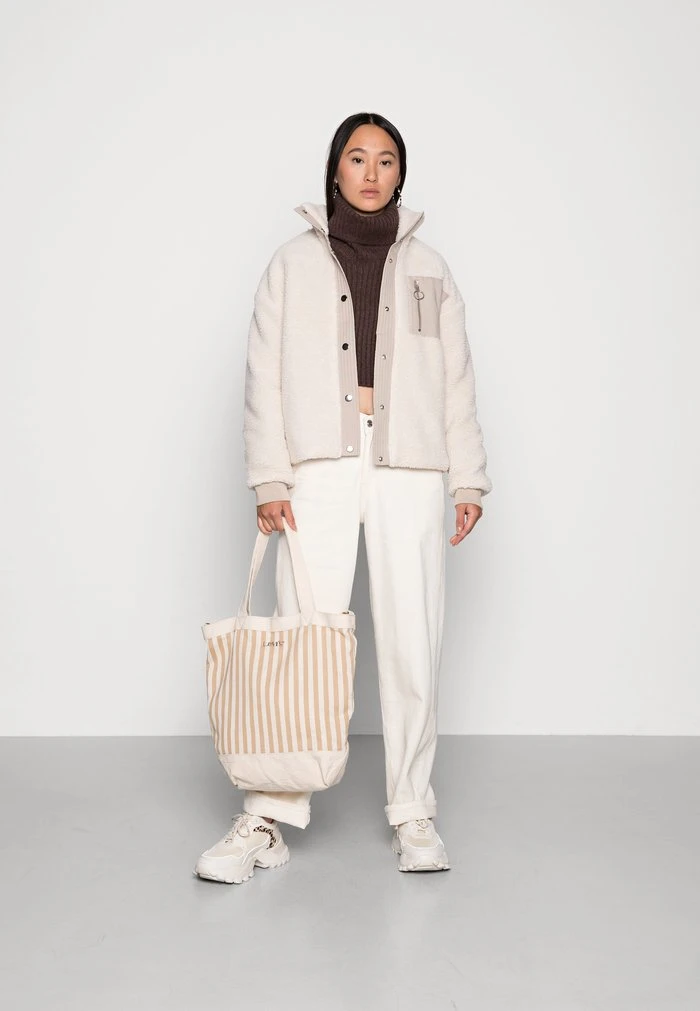 JDYDINGO JACKET - Veste D'hiver - Whitecap Gray Simply Taupe 2 JDYDINGO JACKET - Veste D'hiver - Whitecap Gray Simply Taupe – Image 2