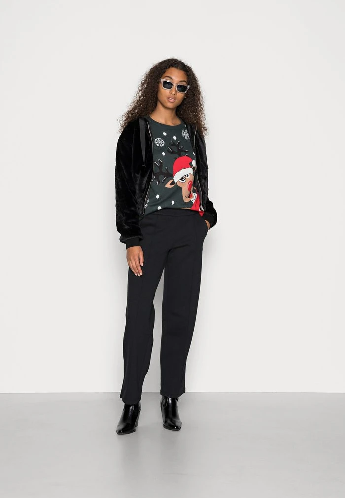 JDY LUCIA JACQUARD - Pullover - Green Gables 2 JDY LUCIA JACQUARD - Pullover - Green Gables – Image 2