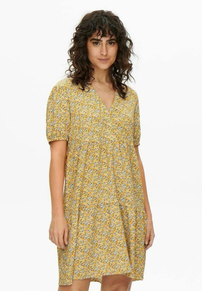 JDY Robe De Jour - Golden Apricot 1 JDY Robe De Jour - Golden Apricot