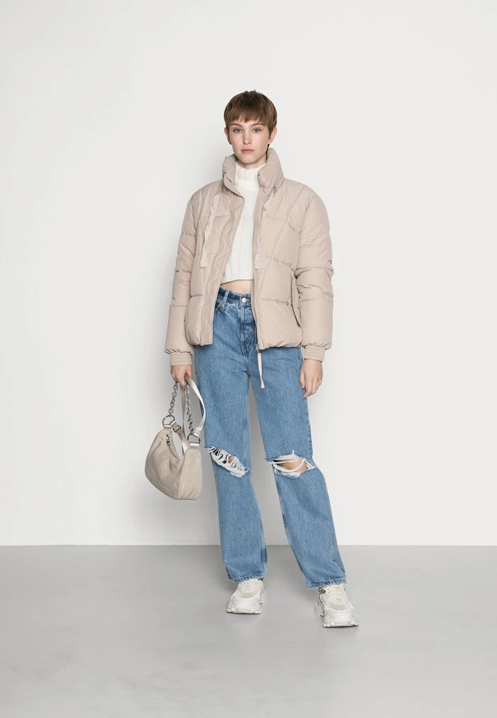 JDYDAKOTA SHORT PADDED JACKET - Veste D'hiver - Simply Taupe 2 JDYDAKOTA SHORT PADDED JACKET - Veste D'hiver - Simply Taupe – Image 2