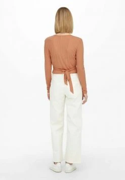 JDY WICKEL - T-shirt à Manches Longues - Orange -JDY Soldes Magasin 0e0c428e2df5493d84ac962535271de4