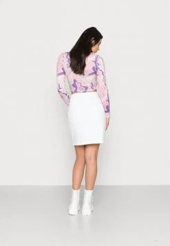 JDYLOUIE SKIRT - Minijupe - White -JDY Soldes Magasin 0e2d6e97660b4aa1bc8dd529c728f4d7