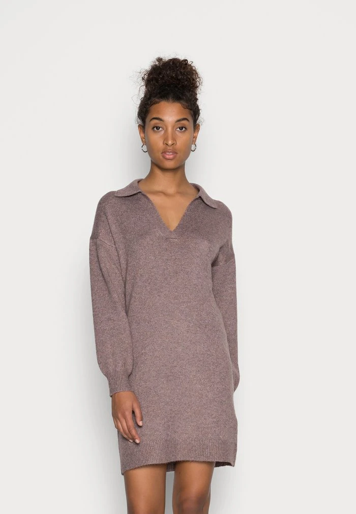 JDYRUE VEGA DRESS - Robe Pull - Rose Taupe 1 JDYRUE VEGA DRESS - Robe Pull - Rose Taupe