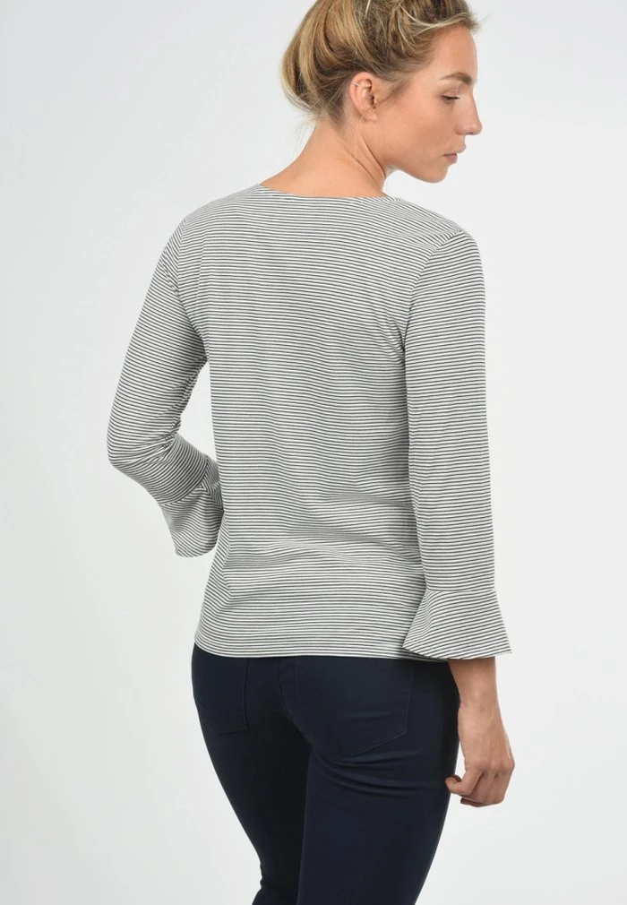 JDY 3/4-ARM-SHIRT LINDA - T-shirt à Manches Longues - Cloud Dancer 2 JDY 3/4-ARM-SHIRT LINDA - T-shirt à Manches Longues - Cloud Dancer – Image 2