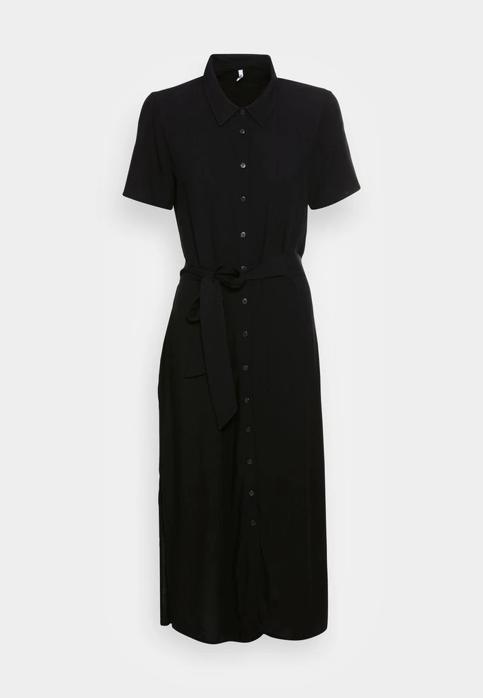 JDYELLY ABOVE CALF DRESS - Robe Chemise - Black 4 JDYELLY ABOVE CALF DRESS - Robe Chemise - Black – Image 4