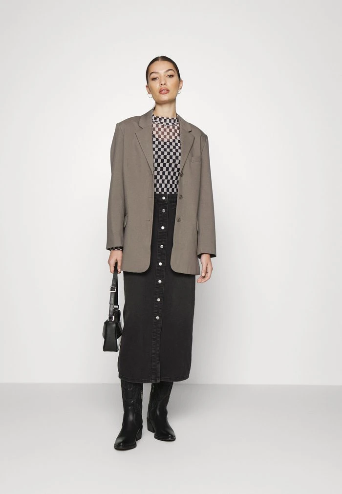 JDYNEWSANNA LIFE LONG SKIRT - Jupe En Jean - Black Denim 2 JDYNEWSANNA LIFE LONG SKIRT - Jupe En Jean - Black Denim – Image 2