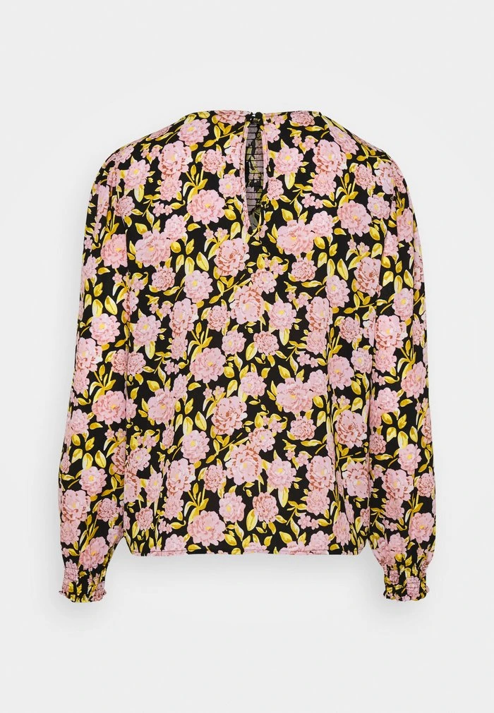 JDYCARMEN SMOCK - Blouse - Black/rose 2 JDYCARMEN SMOCK - Blouse - Black/rose – Image 2