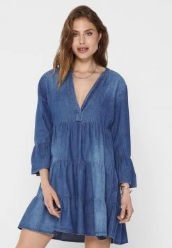 JDY Robe En Jean - Medium Blue Denim