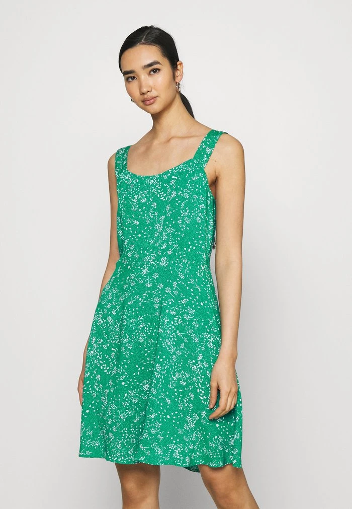 JDYSTAAR LIFE STRAP DRESS - Robe De Jour - Greenlake/cloud Dancer 1 JDYSTAAR LIFE STRAP DRESS - Robe De Jour - Greenlake/cloud Dancer