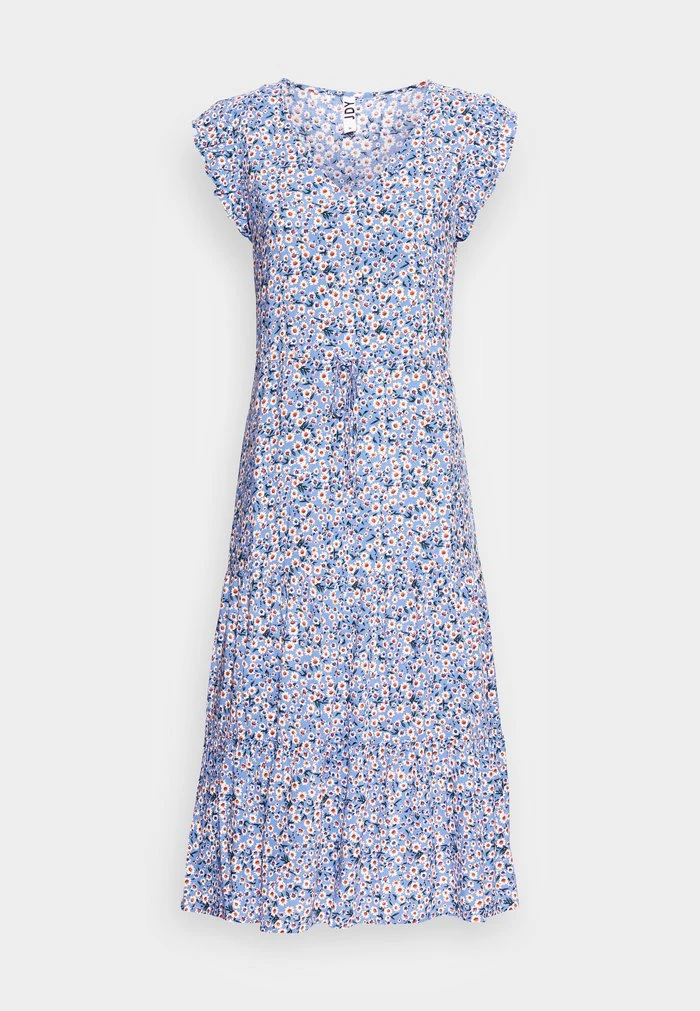 JDYSTARR LIFE FRILL MIDI DRESS - Robe De Jour - Blue Bonnet 4 JDYSTARR LIFE FRILL MIDI DRESS - Robe De Jour - Blue Bonnet – Image 4