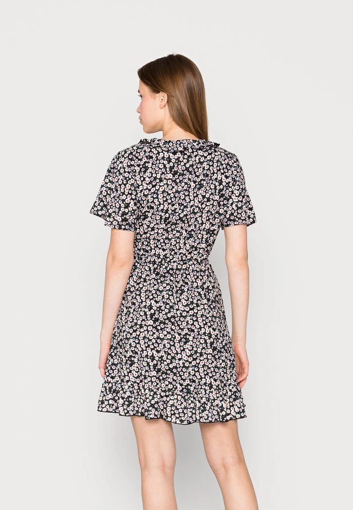 JDYSTARR LIFE WRAP DRESS - Robe De Jour - Black 3 JDYSTARR LIFE WRAP DRESS - Robe De Jour - Black – Image 3