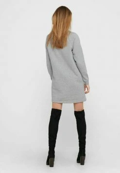 JDYVENUS DRESS - Robe De Jour - Light Grey Melange -JDY Soldes Magasin 13c650dcba1f4e76a432892b07b89c81