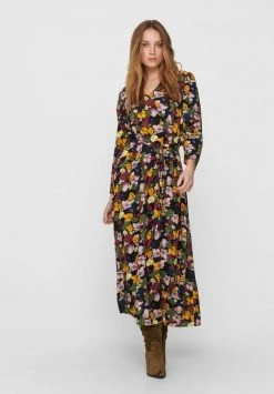 JDY Robe Longue - Black