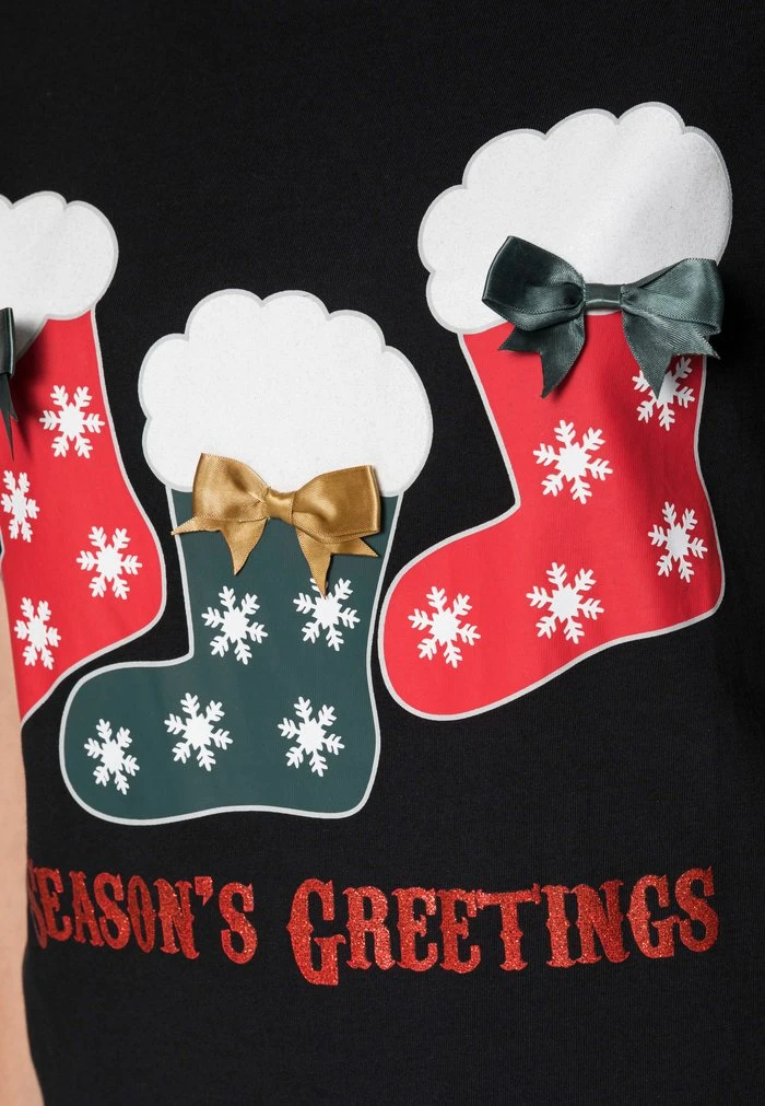 JDYCALLIE LIFE X MAS - T-shirt Imprimé - Black 5 JDYCALLIE LIFE X MAS - T-shirt Imprimé - Black – Image 5