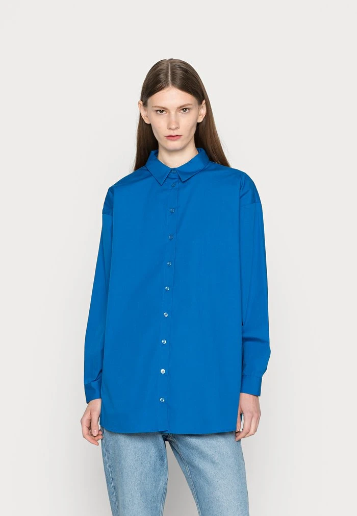JDY MOLLY SOLID OVERSIZE SHIRT - Chemisier - Princess Blue 1 JDY MOLLY SOLID OVERSIZE SHIRT - Chemisier - Princess Blue
