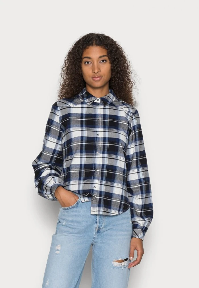 JDYEAGLE LIFE - Blouse - Cloud Dancer Checks 1 JDYEAGLE LIFE - Blouse - Cloud Dancer Checks