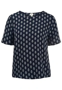 JDY BLUSE CRYSTAL - T-shirt Imprimé - Blue -JDY Soldes Magasin 15f13d83cad044f98dab6629b6ae9503