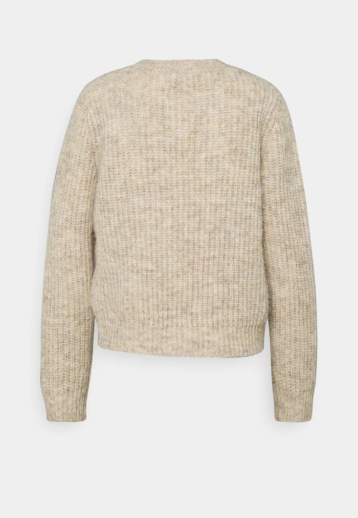 JDY Gilet - Oatmeal/melange 2 JDY Gilet - Oatmeal/melange – Image 2