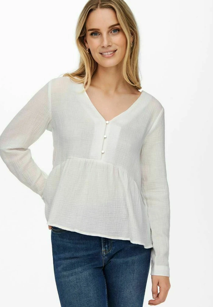 JDY SCHÖSSCHEN - Blouse - Cloud Dancer 4 JDY SCHÖSSCHEN - Blouse - Cloud Dancer – Image 4