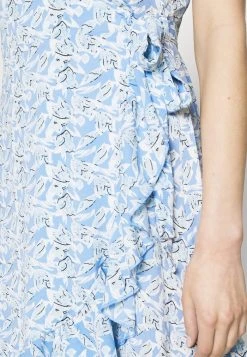 JDYMILO FLOWER WRAP DRESS - Robe De Jour - Allure/misty Blue -JDY Soldes Magasin 1767d39109cf4f258b16b48c6de9f0f0