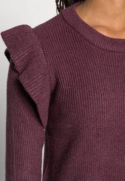 JDY WILLA FRILL DRESS - Robe Pull - Winetasting Detail Melange 9 JDY WILLA FRILL DRESS - Robe Pull - Winetasting Detail Melange -JDY Soldes Magasin 17e00bea47e04b0591b60e7ff2045bf7