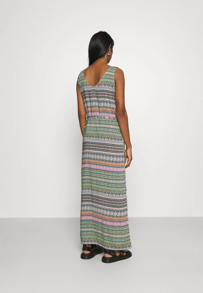 JDYSTAAR LIFE DRESS - Robe Longue - Cloud Dancer/multicolor Aztec 3 JDYSTAAR LIFE DRESS - Robe Longue - Cloud Dancer/multicolor Aztec – Image 3