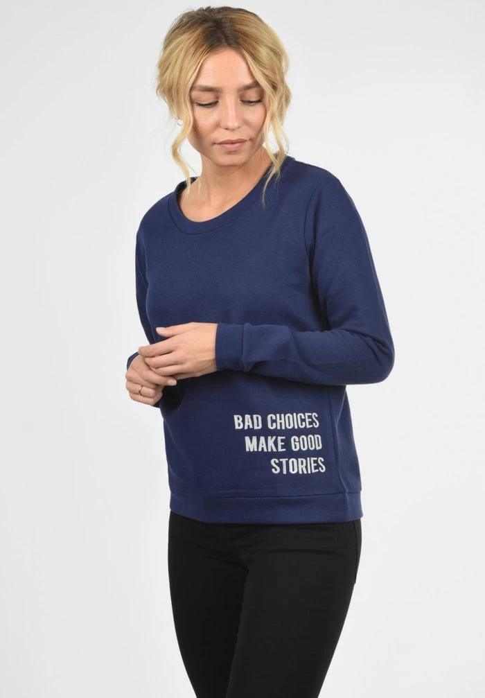 JDY LUISA - Sweatshirt - Blue 1 JDY LUISA - Sweatshirt - Blue