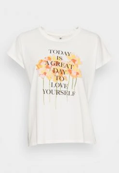 JDY BONG - T-shirt Imprimé - Cloud Dancer -JDY Soldes Magasin 1a7b179abb0046eba5e14b5a37e7a046