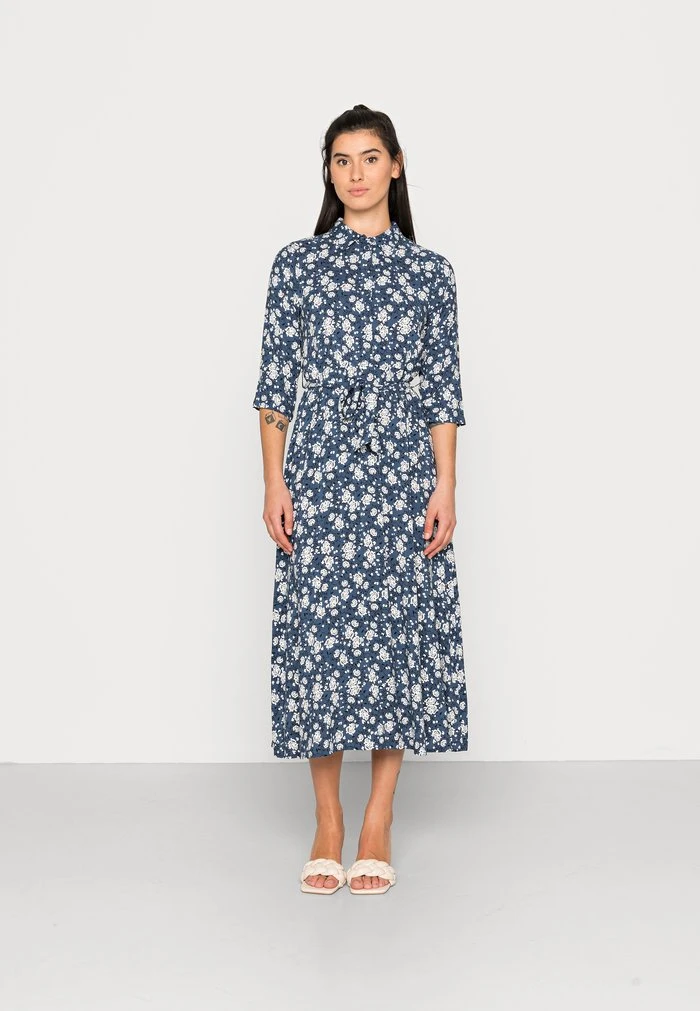 JDYSTARR LIFE - Robe Chemise - Blue Indigo 1 JDYSTARR LIFE - Robe Chemise - Blue Indigo