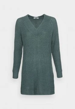 JDYWENDY V NECK DRESS - Robe Pull - Blue Grey -JDY Soldes Magasin 1c2d153254f34a97904b67affc65de03