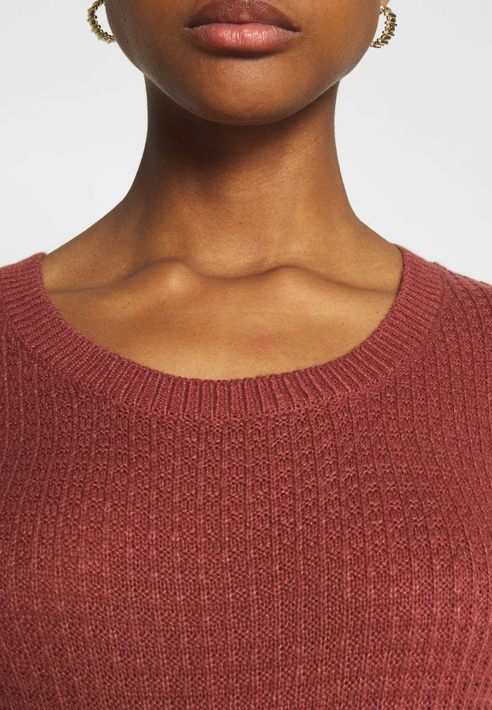 JDYALICE DRESS - Robe Pull - Dark Red 6 JDYALICE DRESS - Robe Pull - Dark Red – Image 6