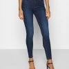 JDYNEWNIKKI LIFE - Jeans Skinny - Medium Blue Denim