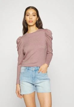 JDYTONSY PUFF SLEEVE - Pullover - Adobe Rose
