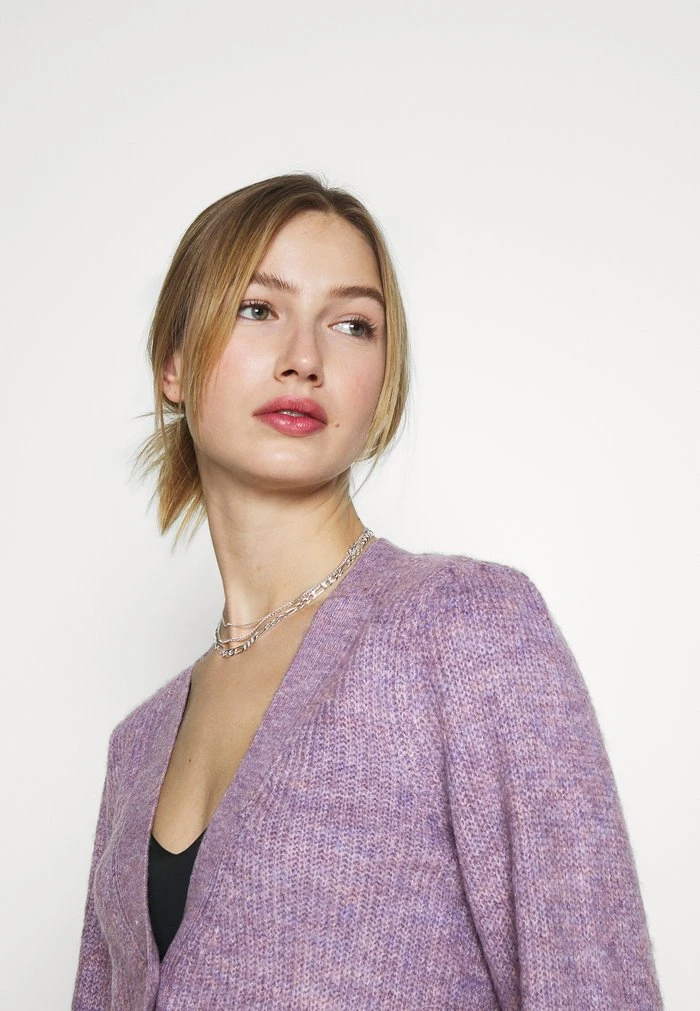 JDY DREA - Gilet - Lavender Gray Melange 4 JDY DREA - Gilet - Lavender Gray Melange – Image 4