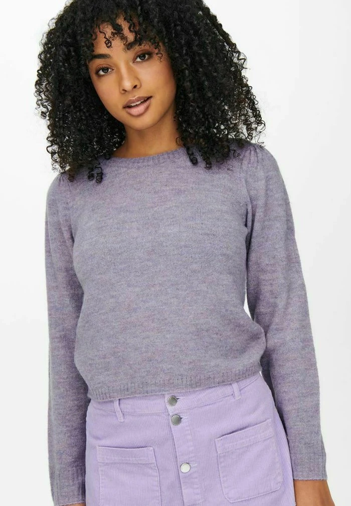 JDY EINFARBIGER - Pullover - Lavender Gray 4 JDY EINFARBIGER - Pullover - Lavender Gray – Image 4